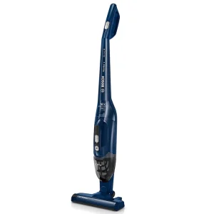 جارو شارژی عصایی بوش مدل BCHF2MX20 با باتری 20 ولت لیتیومی، مدت کارکرد تا 44 دقیقه، فناوری Easy Clean System، برس Electro برای سطوح مختلف، نازل منعطف، فیلتر قابل شستشو و دو سطح قدرت