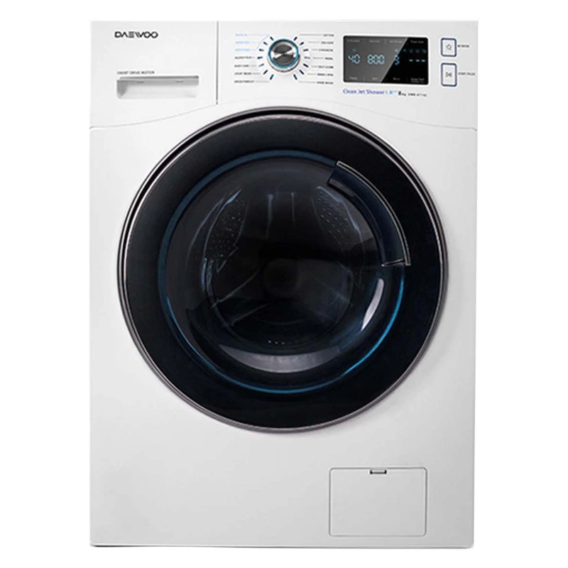 ماشین لباسشویی اتوماتیک دوو مدل LM-860WW ظرفیت 8 کیلوگرم